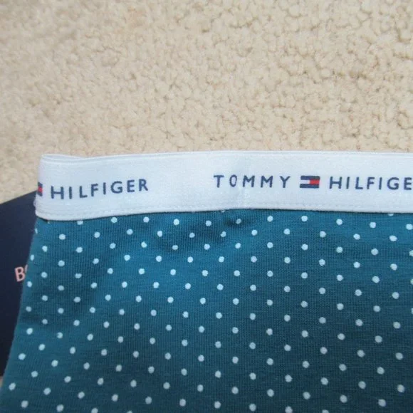 Relisted Tommy Hilfiger teal polka dot boyshort panty size S or M - Picture 7 of 16